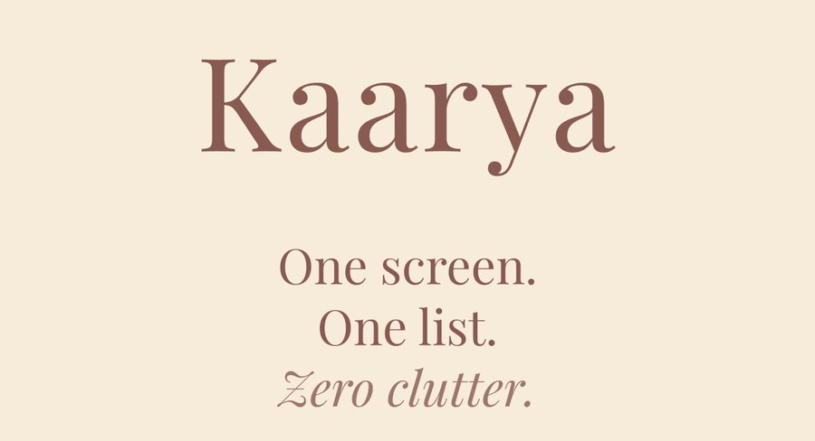 Kaarya - Image 1