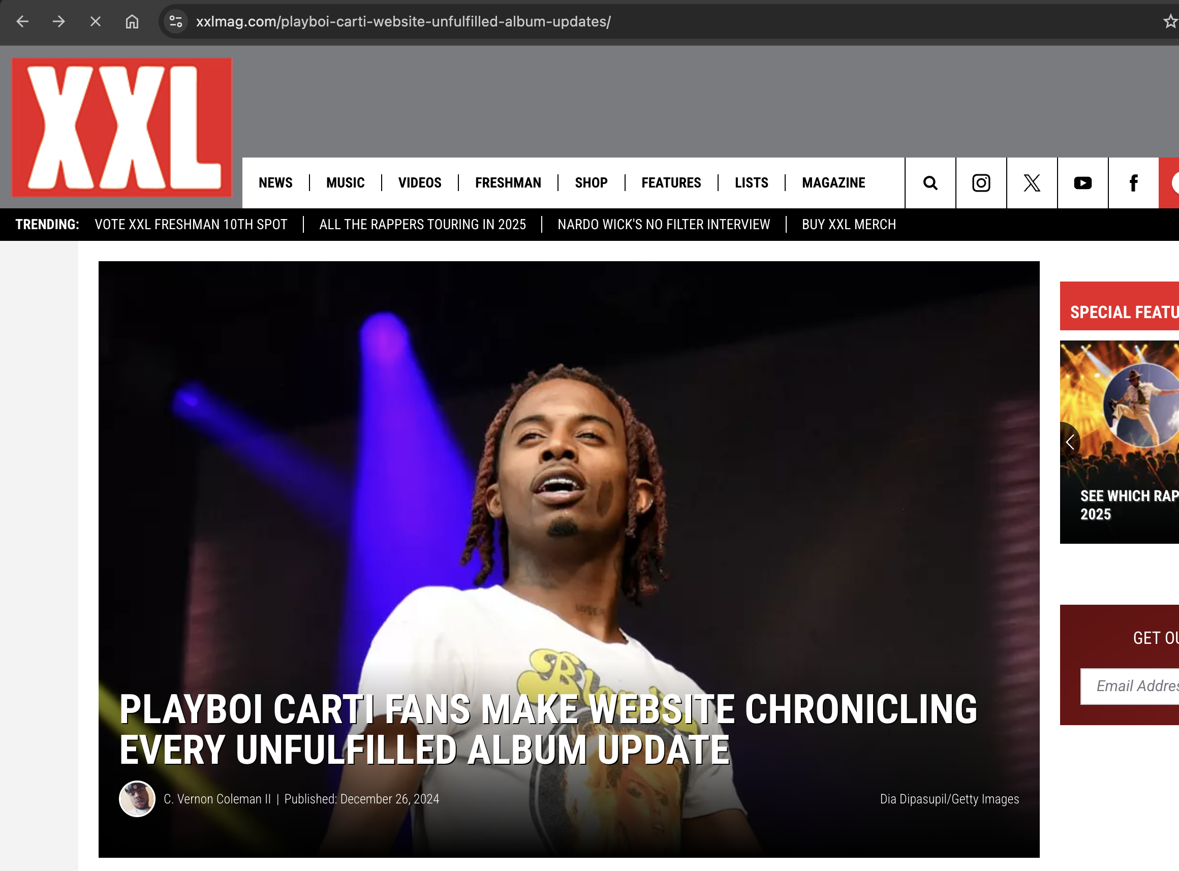 XXL Magazine coverage of iammusic2024